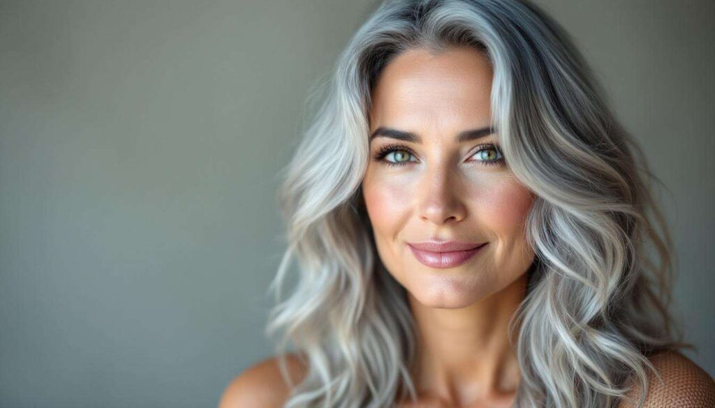 Adieu zu faerbungen der sanfte trend graue haare zu kaschieren und zu verjuengen ohne zu schaedigen