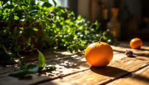 Die orange der maeuseschreck ein natuerliches abwehrmittel im trend
