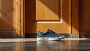 Ein Schuh vor der Tür: Warum Polizisten diesen Trick empfehlen