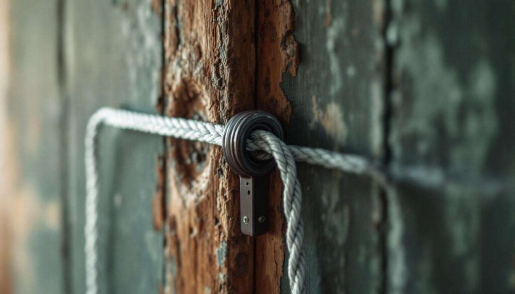 Ein einfacher Kabelbinder an der Tür: Der Trick, den viele nicht kennen
