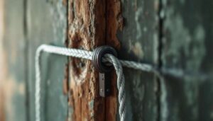 Ein einfacher Kabelbinder an der Tür: Der Trick, den viele nicht kennen
