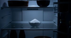 Backpulver im Kühlschrank: Was passiert, wenn man es über Nacht stehen lässt